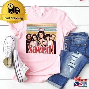 Saved Movie Funny Retro Comedy Christian Reference Graphic T-Shirt